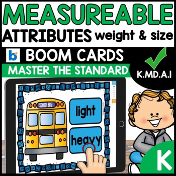 Measurable Attributes Boom Cards