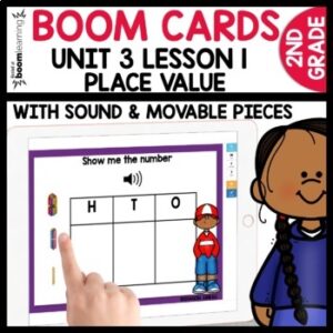 Place Value Chart using Boom Cards