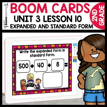 Expanded and Standard Form using Boom Cards