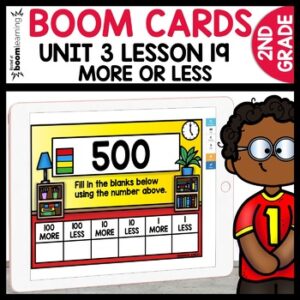 MORE OR LESS using Boom Cards