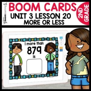 More or Less using Boom Cards