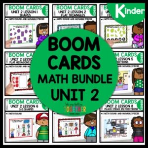 2d and 3d Shapes Boom Cards Bundle