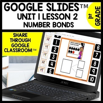 Number Bonds to 10 Digital Task Cards for Google Classroom