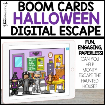 Halloween Digital Escape Activity