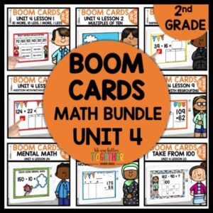 Addition and Subtraction Regrouping Boom Cards Bundle