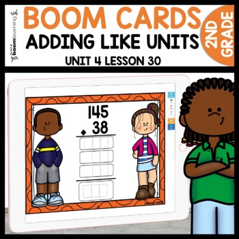 3 Digit Addition with Regrouping Boom Cards