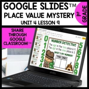 Place Value Digital Task Cards for Google Classroom