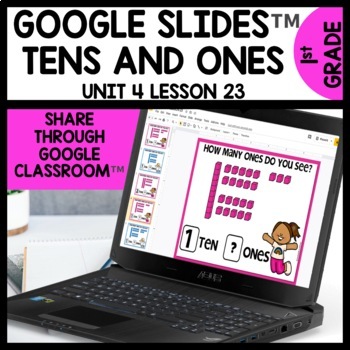 Counting Groups of Ones Digital Task Cards for Google Classroom