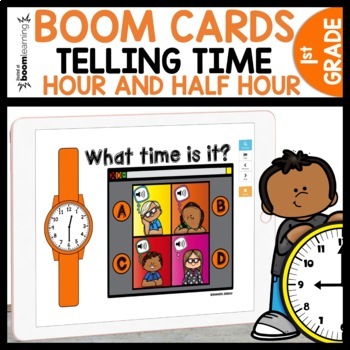 Telling Time Boom Cards