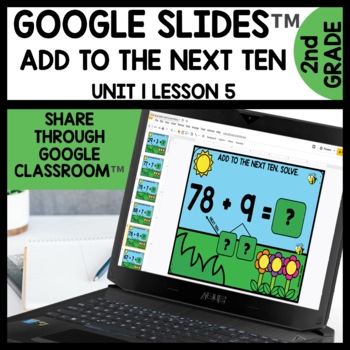 Make a Ten to Solve Digital Task Cards for Google Classroom