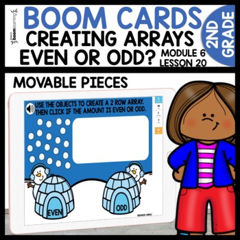 Even or Odd using Arrays with Boom Cards