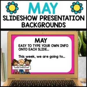 Google Slides Templates MAY Backgrounds