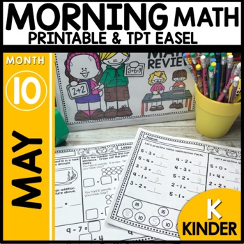 ay Morning Work Kindergarten Daily Math Review