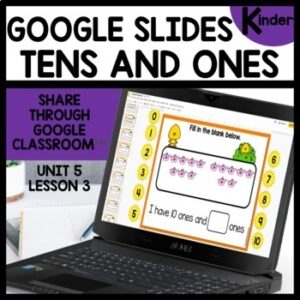 Groups of Ones Digital Task Cards for Google Classroom