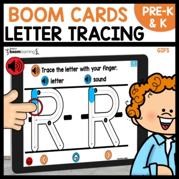 Digital Alphabet Letter Tracing using Boom Cards