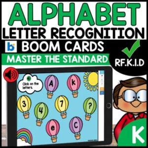 Letter Recognition Boom Cards