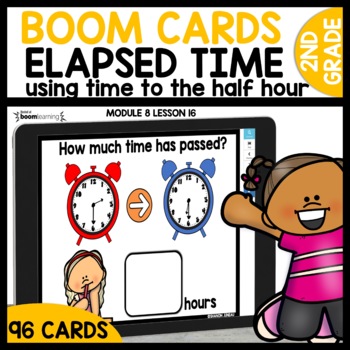Elapsed Telling Time Boom Cards