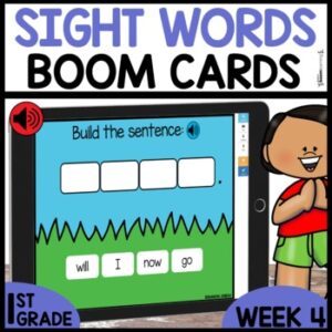 Week 4 Digital Sight Words Games