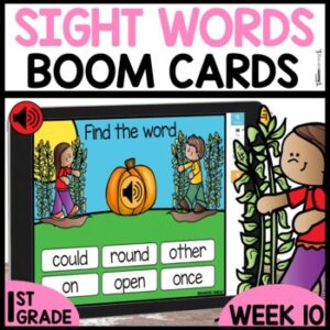 Week 10 Digital Sight Words Games