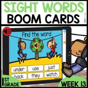 Week 13 Digital Sight Words Games