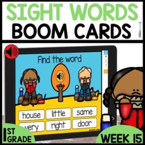 Week 15 Digital Sight Words Games