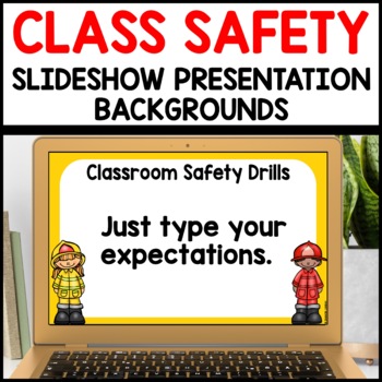 Class Safety Google Slides Templates Backgrounds