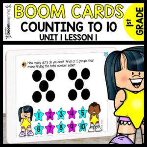 FREEBIE Counting to 10 using Boom Cards