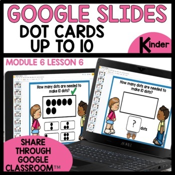 Ten Frame Dot Cards Digital Task Cards for Google Classroom