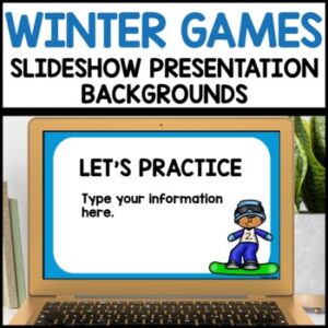 Winter Games Google Slides Templates