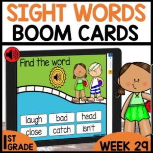 Week 29 Digital Sight Words Games