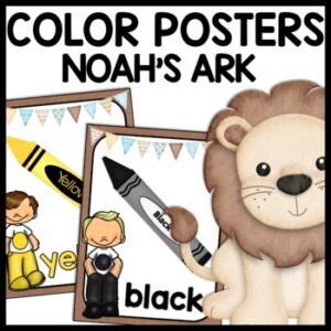 Noah's Ark Color Posters