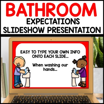 Bathroom Expectations Rules Google Slides Templates