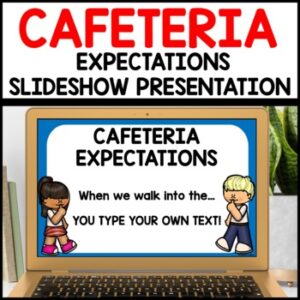Cafeteria Expectations Rules Google Slides Templates
