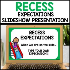 Recess Expectations Rules Google Slides Templates