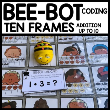 Ten Frames Bee Bots Mat