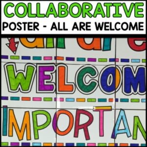 All are Welcome Collaborative Poster