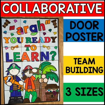 Pirate Back to School Collaborative Poster Activity