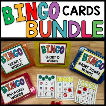 Math and Phonics Bingo Games