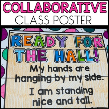 Ready for the Hall Back to School Collaborative Poster
