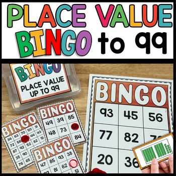 Place Value Bingo Game to 99