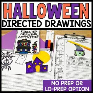 Halloween Directed Drawing