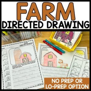 Farm themed Directed Drawing