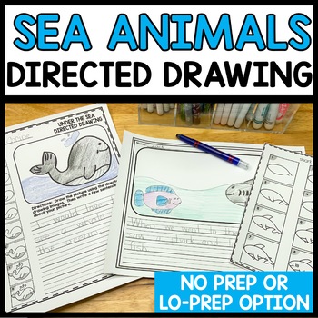 Directed Drawing Ocean Themed