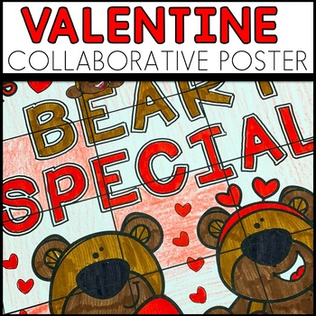 Valentine's Day Poster We Are Beary Special