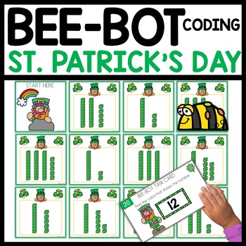 St. Patrick's Day Place Value Bee Bot Mat