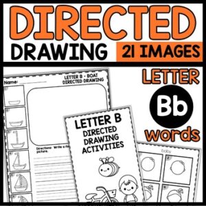 Directed Drawing Activities Letter B Images