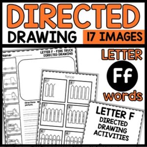 Directed Drawing Activities Letter F Images
