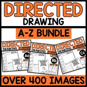 Directed Drawing Activities Letters A-Z