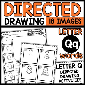 Directed Drawing Activities Letter Q Images