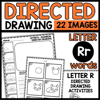 Directed Drawing Activities Letter R Images